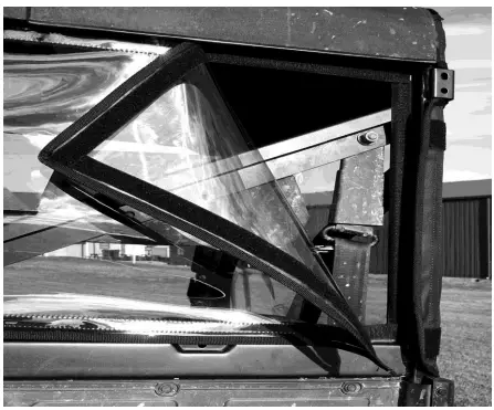 FALCON RIDGE PO-14 FULL RANGER-FC05 Polaris Ranger Full Size 2014-18 Ranger Full Cab Fits Aero-Vent Polycarbonate Windshield-fig11