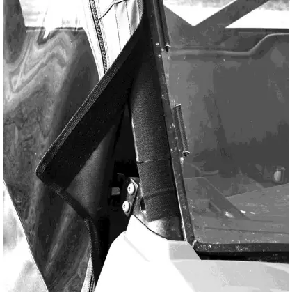 FALCON RIDGE PO-14 FULL RANGER-FC05 Polaris Ranger Full Size 2014-18 Ranger Full Cab Fits Aero-Vent Polycarbonate Windshield-fig2