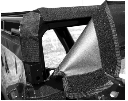 FALCON RIDGE PO-14 FULL RANGER-FC05 Polaris Ranger Full Size 2014-18 Ranger Full Cab Fits Aero-Vent Polycarbonate Windshield-fig4