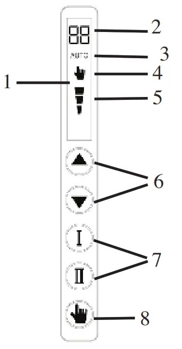 DOMO DO7315M Convector - LCD display