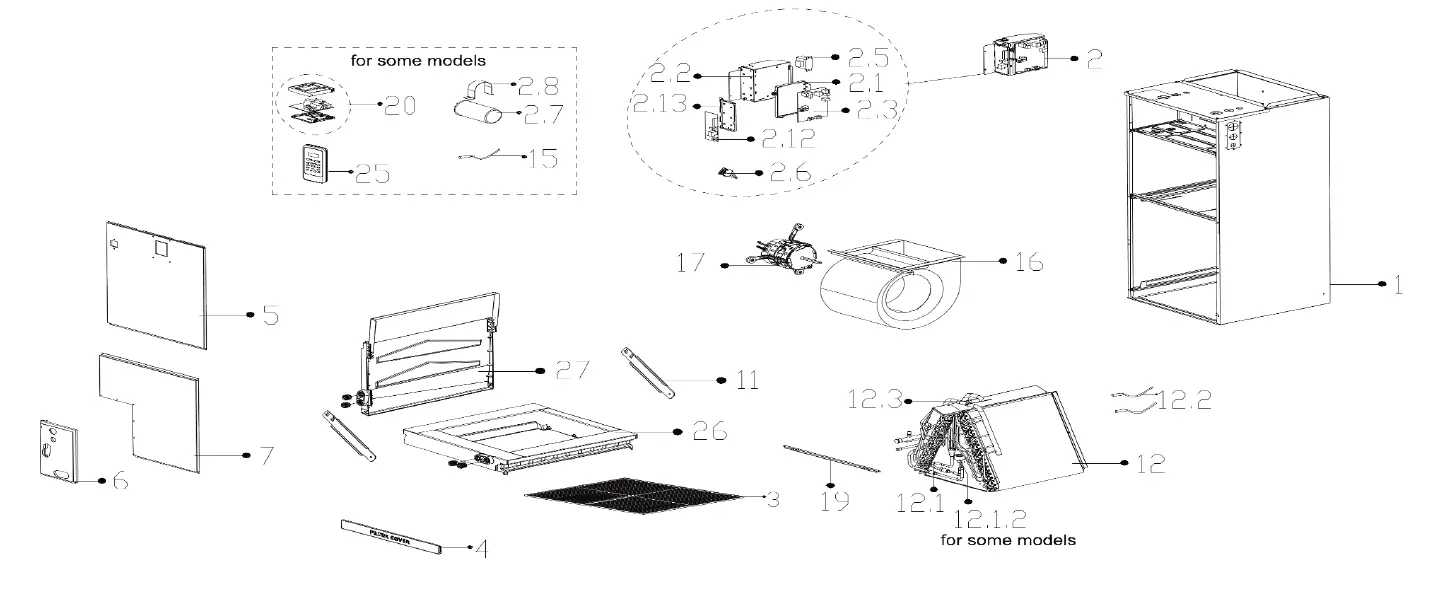 breeze33-BZ33-MSAHU24-G2-P-24,000-BTU-Indoor Air-Handling-Unit-FIG-1