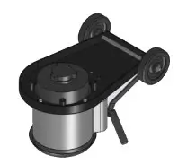 Trusted Clean TPL BK 17 TC Low Speed and Dual Speed Floor Machine - FIG6