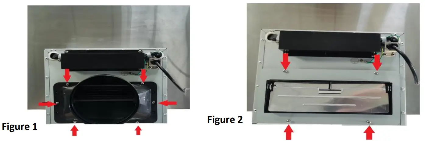 AVG AVN 308CS2 NEVADA Wall Mounted Range Hood - Fig 7
