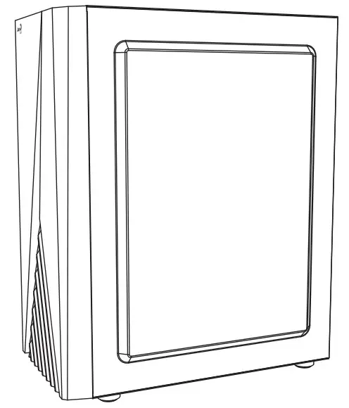 AeroCool GTX 1650 RGB Mid Tower Case