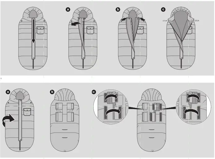 cybex Platinum Winter Footmuff - fig2
