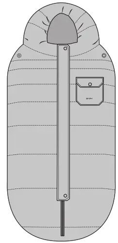 cybex Platinum Winter Footmuff