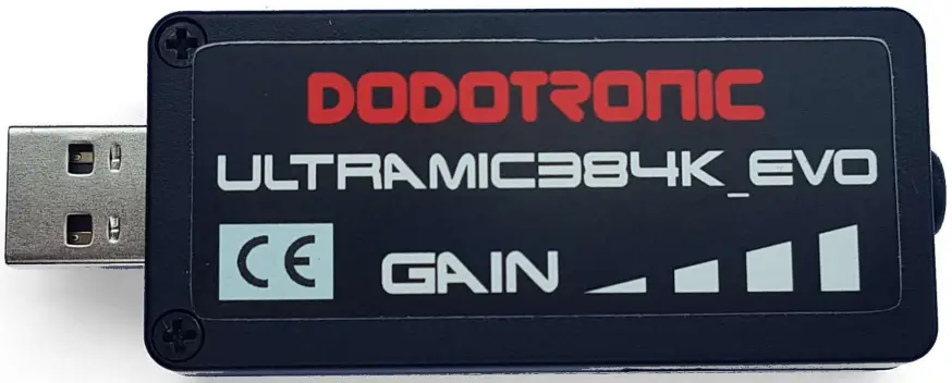 DODOTRONIC High Performance Dual Sensor Ultrasonic USB Microphone-2