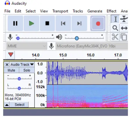 DODOTRONIC High Performance Dual Sensor Ultrasonic USB Microphone-AUDACITY