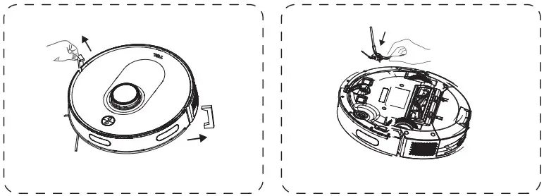 TCL Sweeva 6000 6500 Robot Vacuum - FIGURE 1