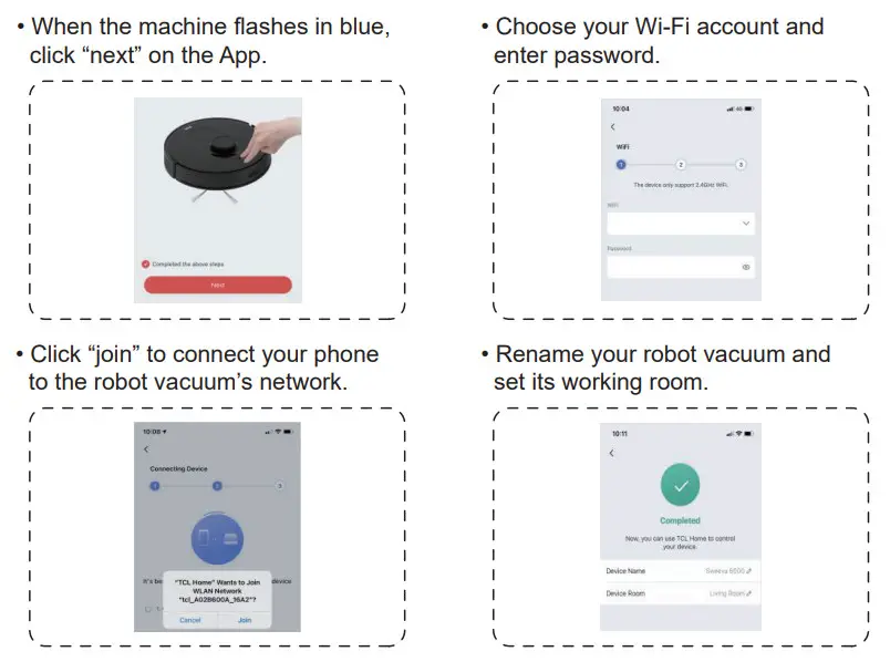 TCL Sweeva 6000 6500 Robot Vacuum - FIGURE 7