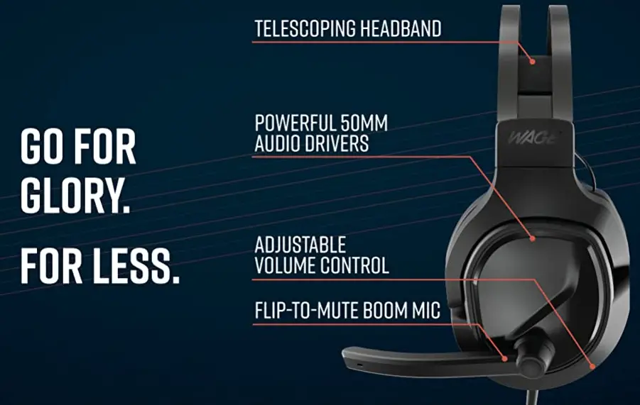 Wage Pro Universal Gaming Headset-1