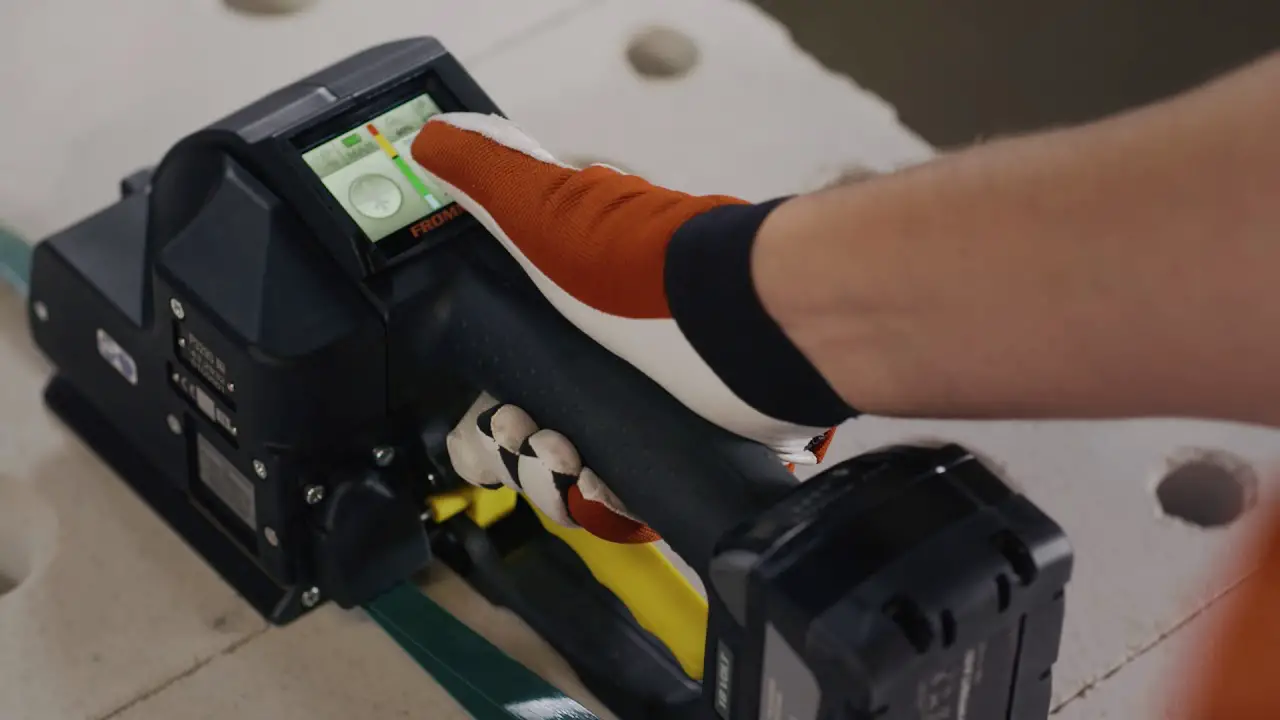 Uline H-7184 Fromm P329 Sealless Combo Strapping Tool Installation Guide