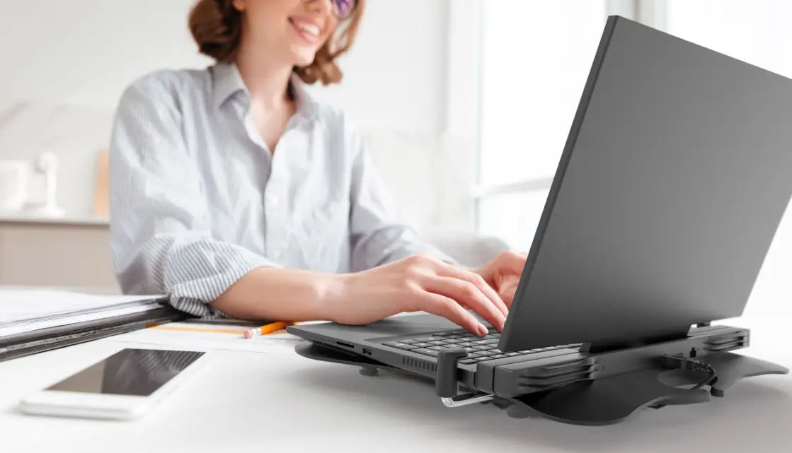 Cta Add-ltpcf Vesa Compatible Laptop And Other Device Holder With Built-in Cooling Fan Instruction Manual