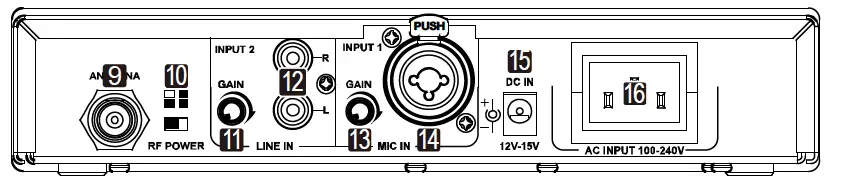 CHIAYO CT-800-CT-711-CR-711 Stationary Transmitter fig 5