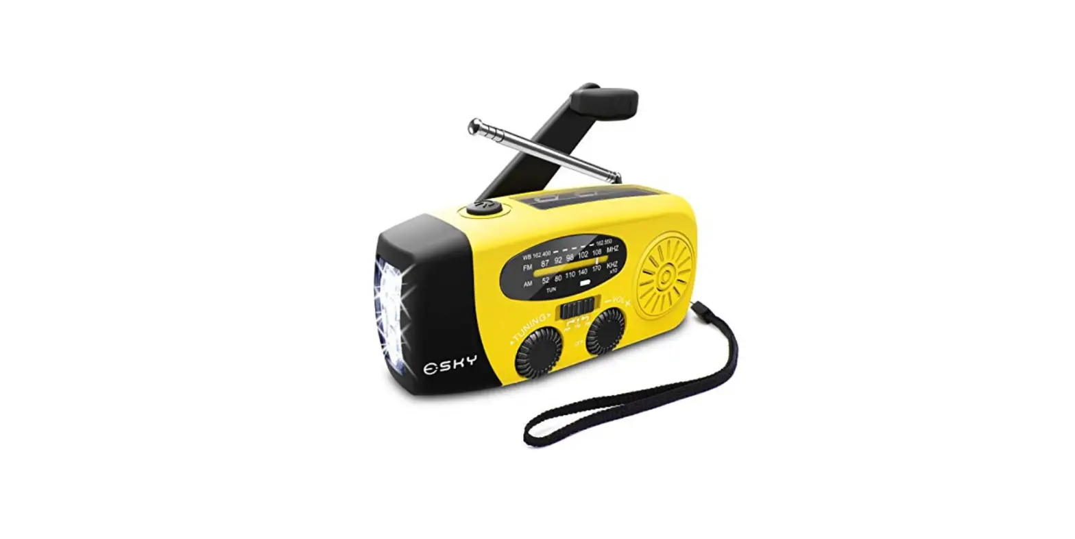 Esky Solar Hand Crank Radio Small User Manual Esky Solar Hand Crank Radio Small User Manual