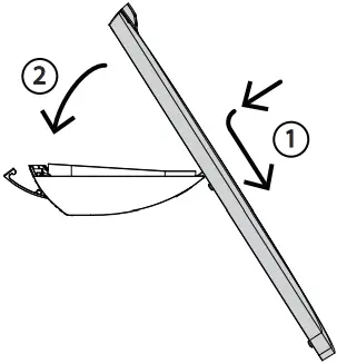 VIZULO Stork Little Brother Finless LED Street Luminaire B08