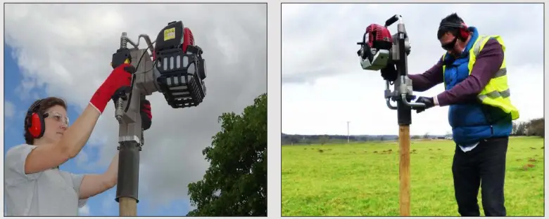 Rhino 140081 Petrol Post Driver-fig2