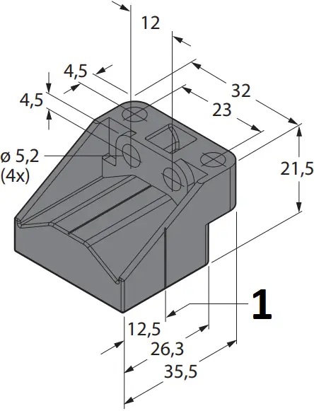 LI-Q25L…E - Dimension drawing 2