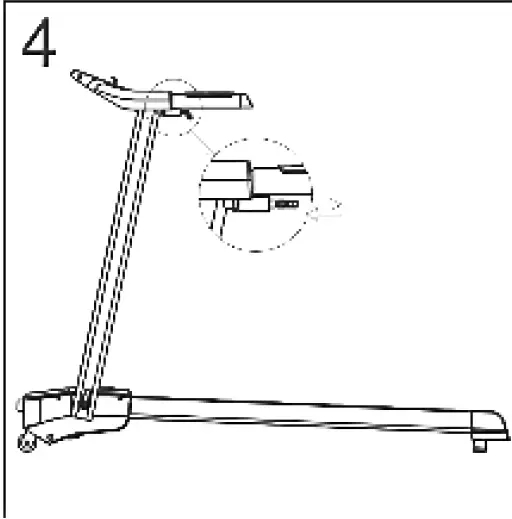 Kahomvis FYC-QPW9-103A Foldable Electric Treadmill 06