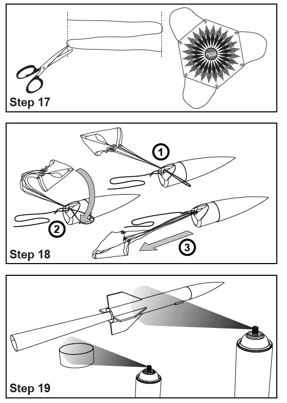 ATOMIZER 05054 Skill Level 2 Rocket 7