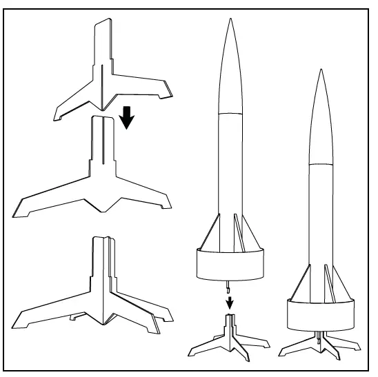 ATOMIZER 05054 Skill Level 2 Rocket 9