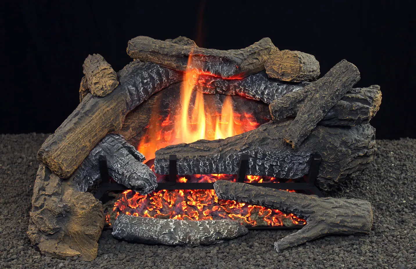 Hargrove EFCG22N1E Vent Free Gas Logs - Radiant Heat Series