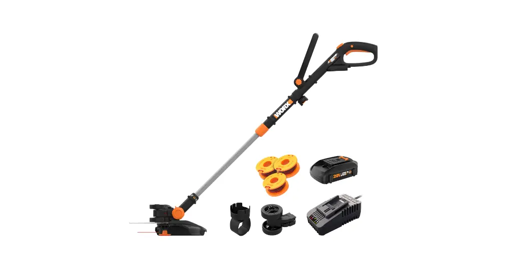Worx Wg185e.x Cordless Grass Trimmer Instruction Manual