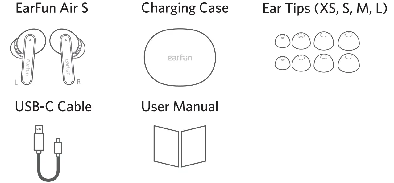 earfun TW201B Air S Noise Cancelling Wireless Earbuds - fig 13