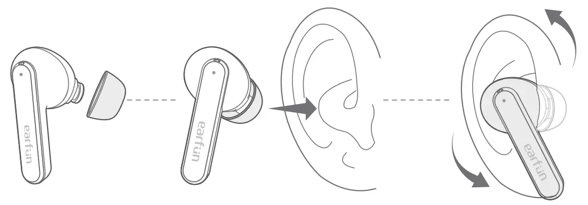 earfun TW201B Air S Noise Cancelling Wireless Earbuds - fig 9