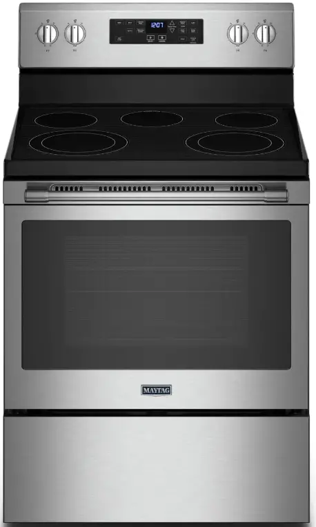 MAYTAG YMER7700LZ 30 Inch Freestanding Electric Range with Air Fry product