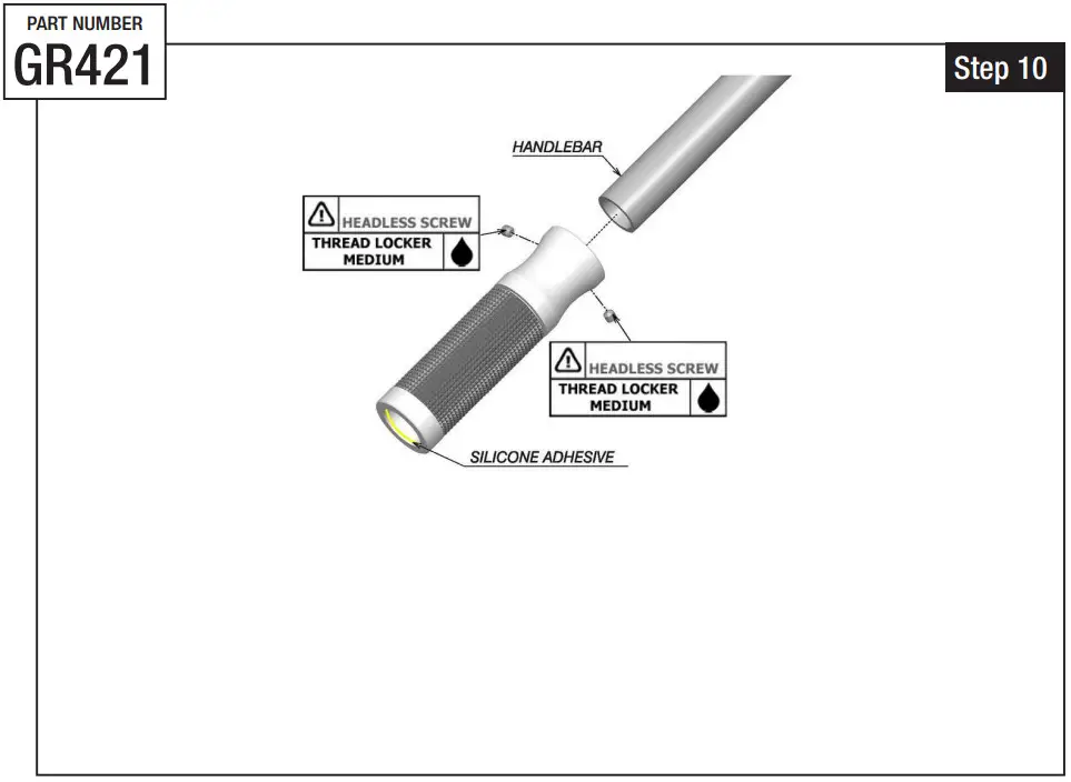 rizoma GR421 Handlebar Grips Adapter - Figure 12