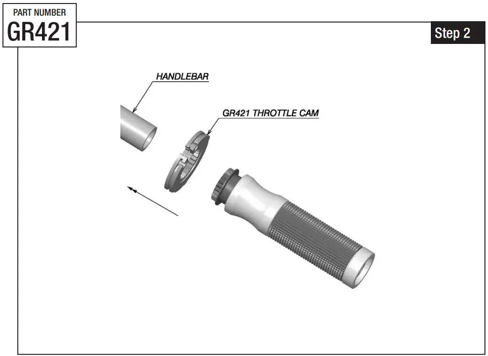 rizoma GR421 Handlebar Grips Adapter - Figure 4