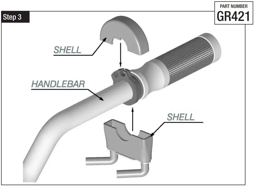 rizoma GR421 Handlebar Grips Adapter - Figure 5