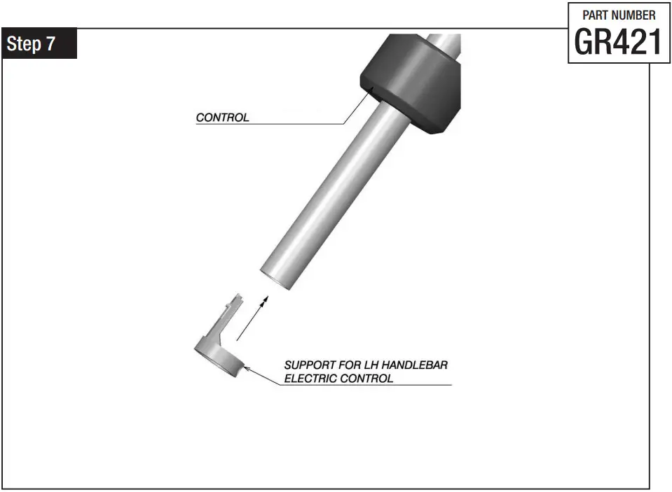 rizoma GR421 Handlebar Grips Adapter - Figure 9