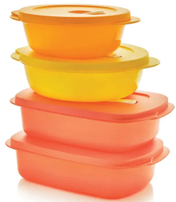 Tupperware Crystalwave PLUS 4-Piece Set