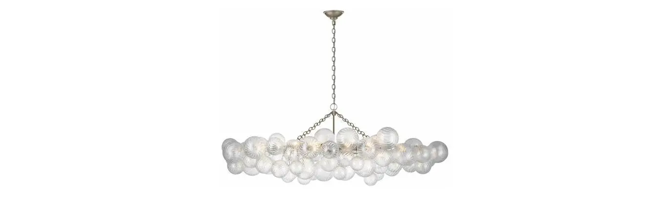 Visual Comfort Jn5505bsl 55 Inch Burnished Silver Leaf Linear Installation Guide