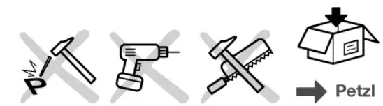 PETZL IGUANE L01G Helivac Lanyard For Ground Drop-Off-Recovery - Figrue 15