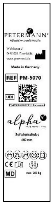 Product marking / CE