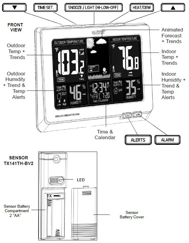 La-Crosse-Technology-308-1414B-Wireless-Atomic-Digital-Color-Forecast-Station-img-1