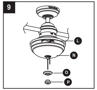Harbor Breeze L0982 CORB Twin Breeze II Indoor Outdoor Ceiling Fan - fig26