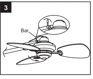 Harbor Breeze L0982 CORB Twin Breeze II Indoor Outdoor Ceiling Fan - fig36