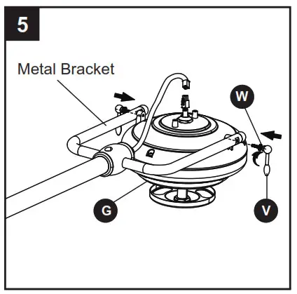 Harbor Breeze L0982 CORB Twin Breeze II Indoor Outdoor Ceiling Fan - fig7