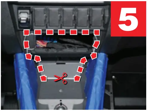 revzilla Polaris PRO R Vertical Bracket -fig 4