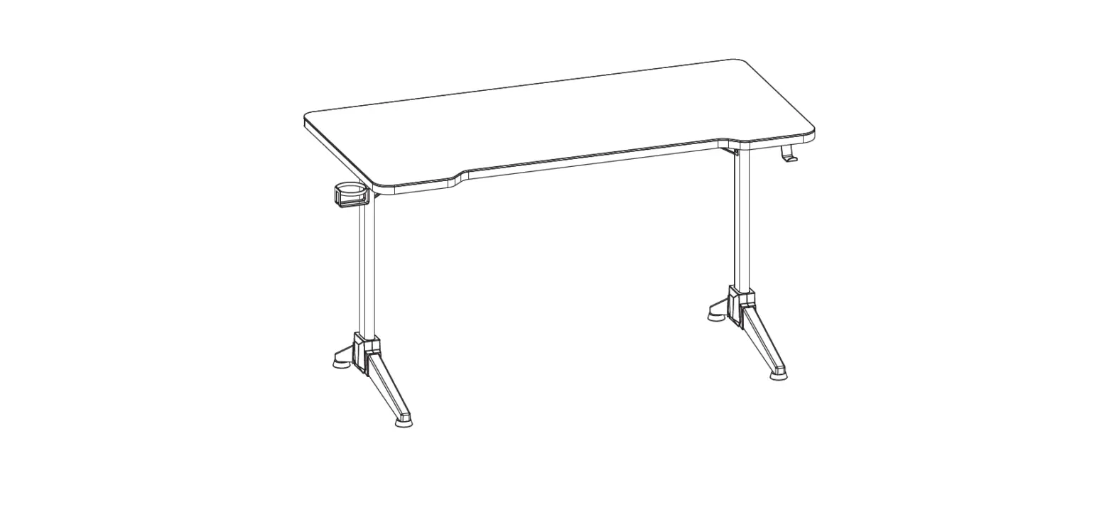 Rapture Rpt-gdtgl310b Gaming Desk Aurora 310 User Manual Rapture Rpt-gdtgl310b Gaming Desk Aurora 310 User Manual