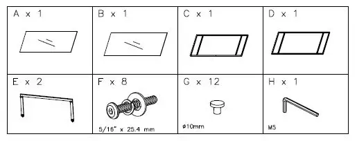 ASHLEY T32613 Contemporary Living Room Table-fig-1