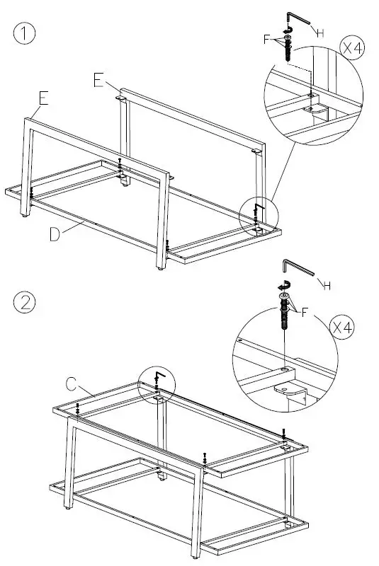 ASHLEY T32613 Contemporary Living Room Table-fig-3
