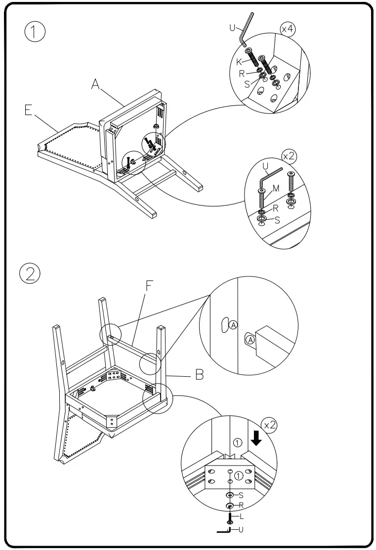 ASHLEY D813-124 Wyndahl Upholstered Barstool - Figure 2