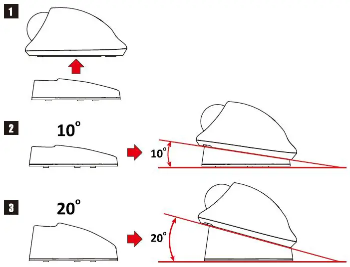 perixx-PERIMICE-520-Wired-Ergonomic-Vertical-Trackball-Mouse-2