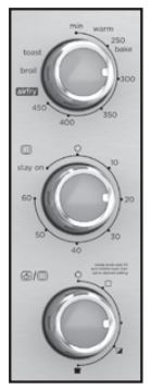 BLACK DECKER TO3217SSC Air Fry Toaster Oven User Manual - There are three ways to turn the toaster oven ON