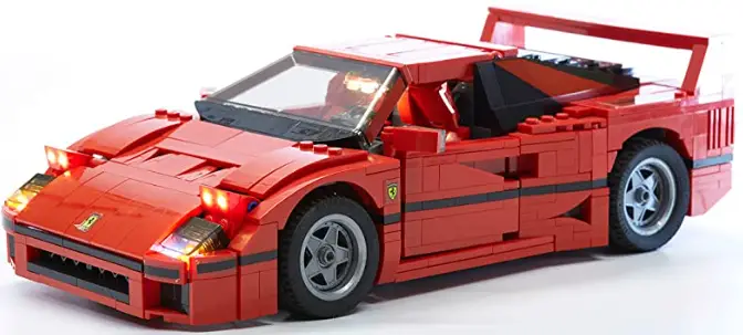 GAME OF BRICKS 10248 Light Kit for Ferrari F40-